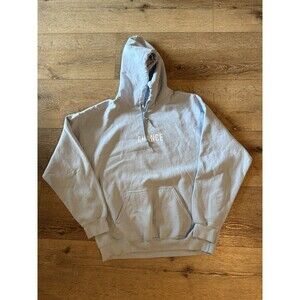 Chance The Rapper Mens Light Blue Hooded Pullover Sweatshirt 3 Graphic Large